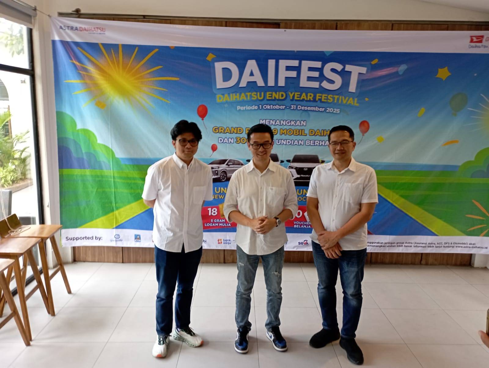 Daihatsu Hadirkan DAIFEST 2025, Dapatkan Hadiah Mobil dan Logam Mulia